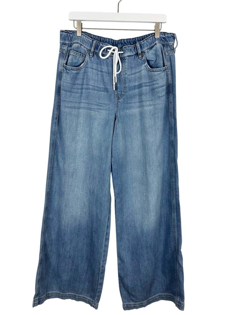 Hidden Los Angeles Tie Waist Wide Leg Denim Jeans Size 29